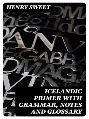 cover image of Icelandic Primer with Grammar, Notes and Glossary